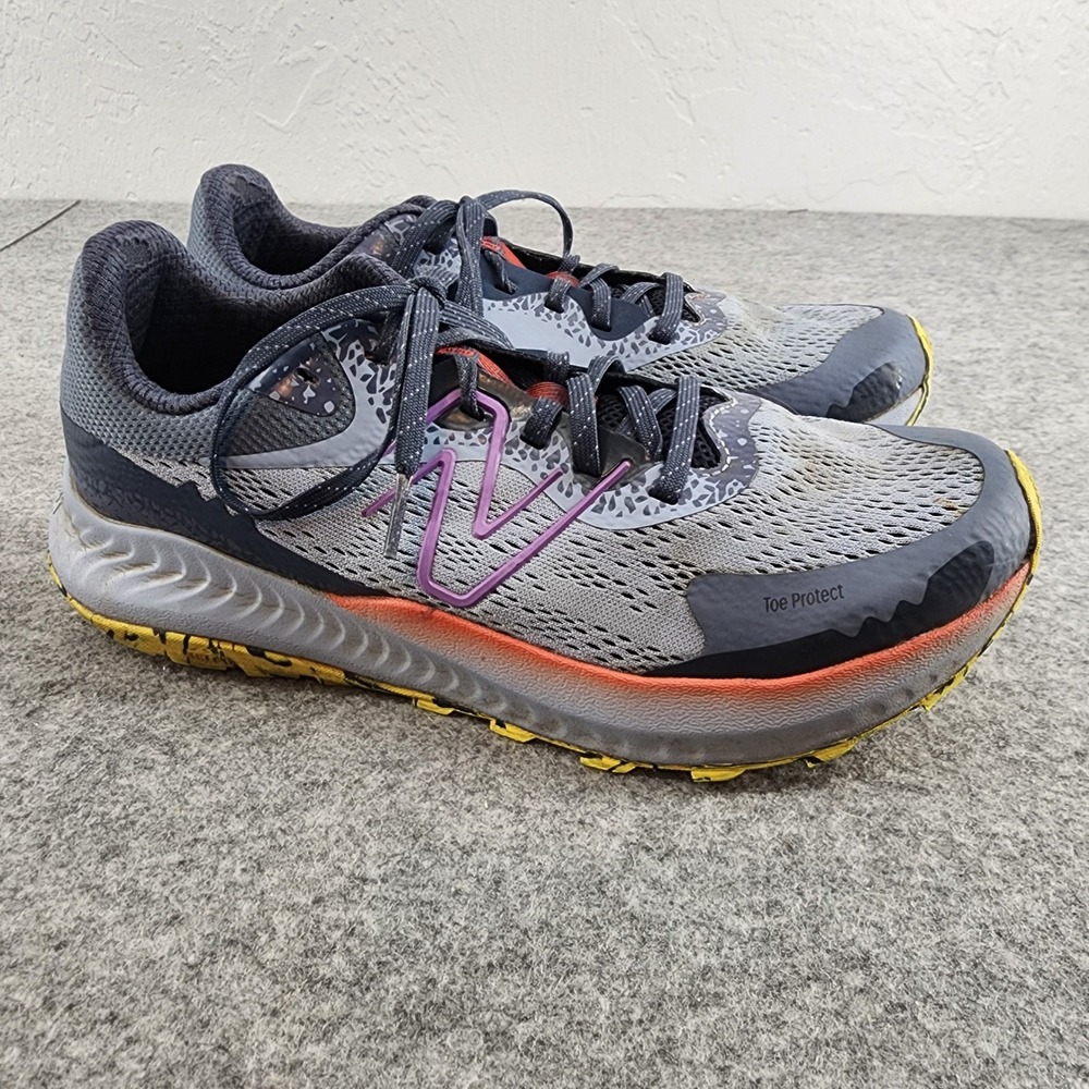 New Balance 9.5 | Nitrel v5 Dynasoft Trail Running Shoes Blue Grey Purple Womens